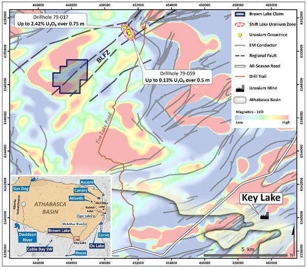 Project Map - Brown Lake