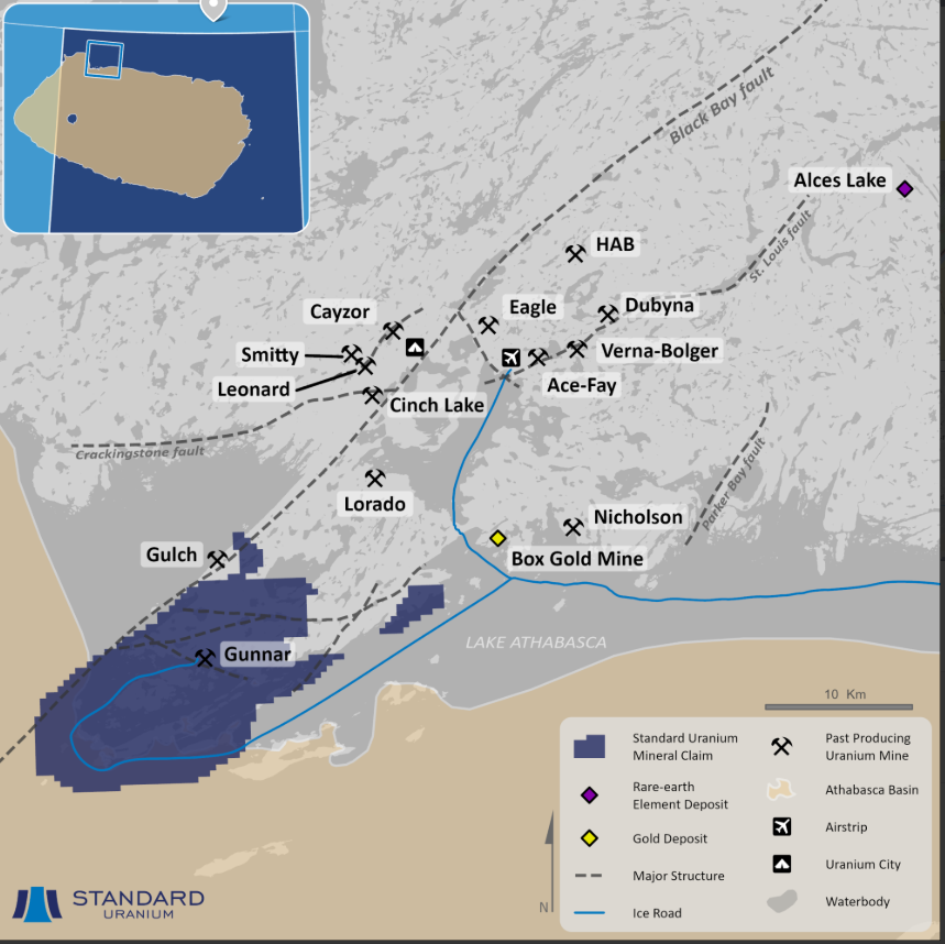 Northwestern Athabasca Uranium District